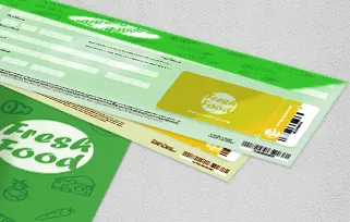 sign up forms with card or key tag affixed by CardPrinting.com